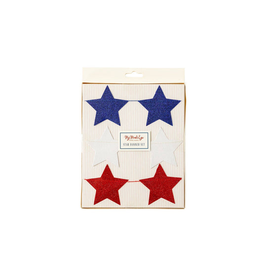 Star Spangled Mini Banner (3 Pk)