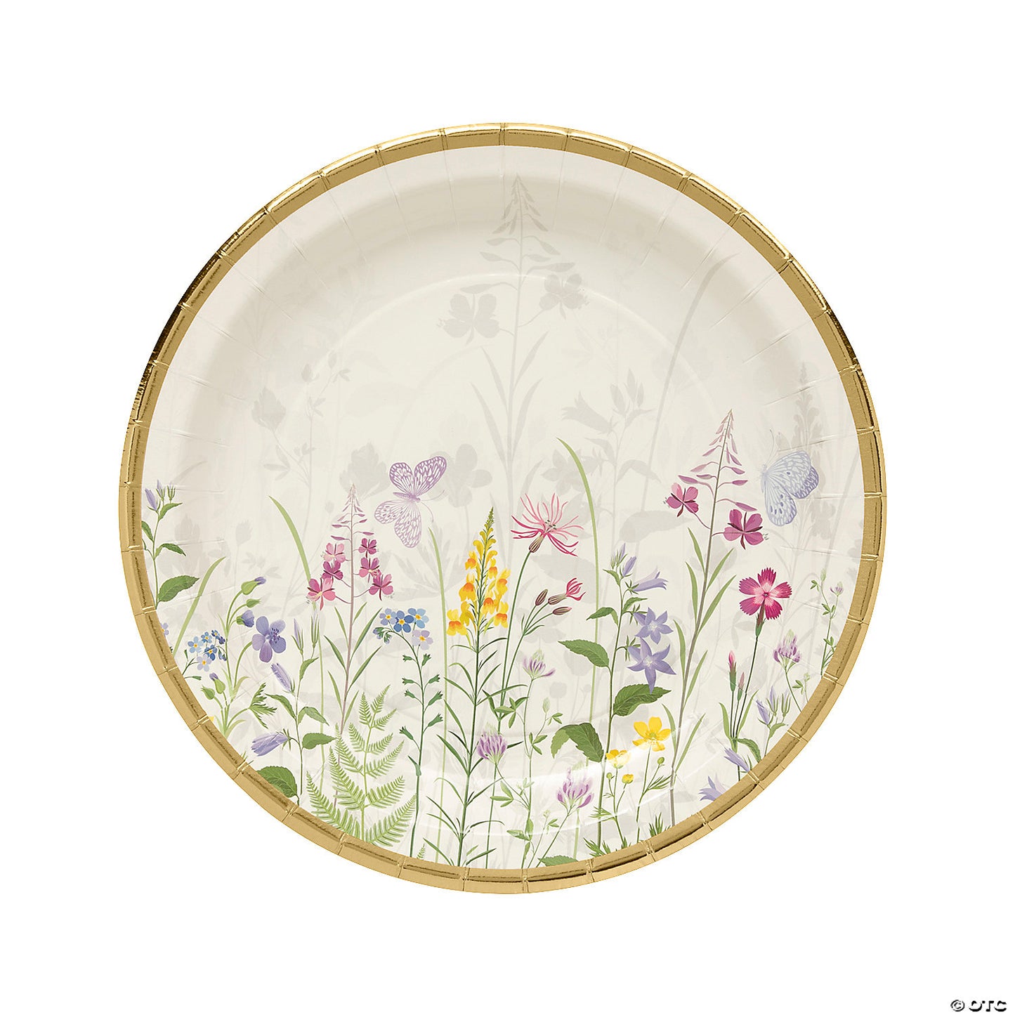 Wildflower Floral Large Plates (8 Count)