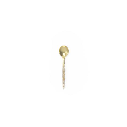 Gold Glitter Mini Spoons (20 pk)