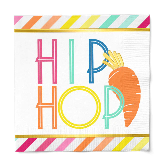Hip Hop Lunch Napkin (16 Count)